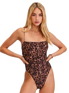 Sunkissed Le Bon Bon - Leopard One Piece